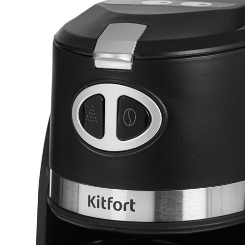 Купить Кофеварка капельная Kitfort KT-796 черный  9958793. Характеристики, отзывы и цены в Донецке