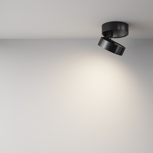 Купить Светильник потолочный Technical C024CL-18W4K-B-1 черный/черный  9143107. Характеристики, отзывы и цены в Донецке