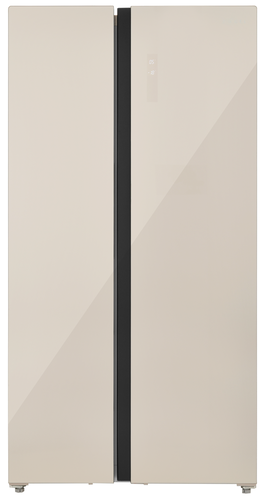 Купить Холодильник Side by Side   ZUGEL ZRSS630C бежевый  9185193. Характеристики, отзывы и цены в Донецке