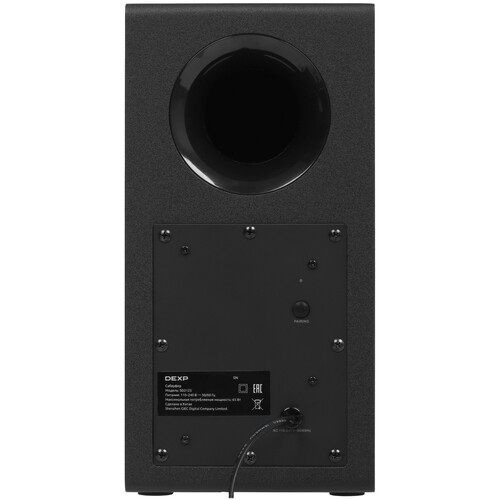 Купить Саундбар DEXP SD2125 черный  9105044. Характеристики, отзывы и цены в Донецке