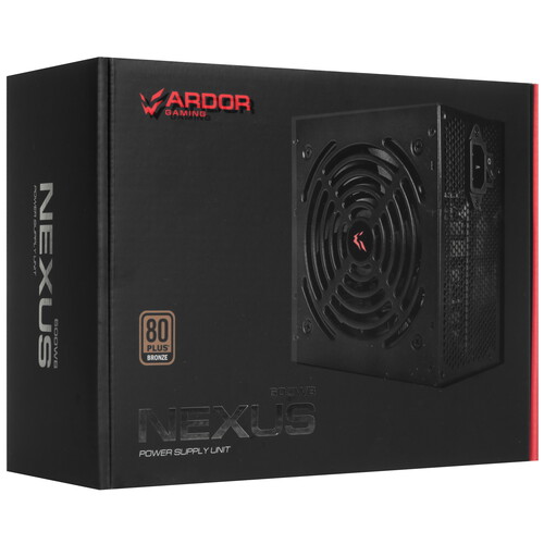 Купить Блок питания ARDOR GAMING NEXUS 600WB  черный  5610278. Характеристики, отзывы и цены в Донецке