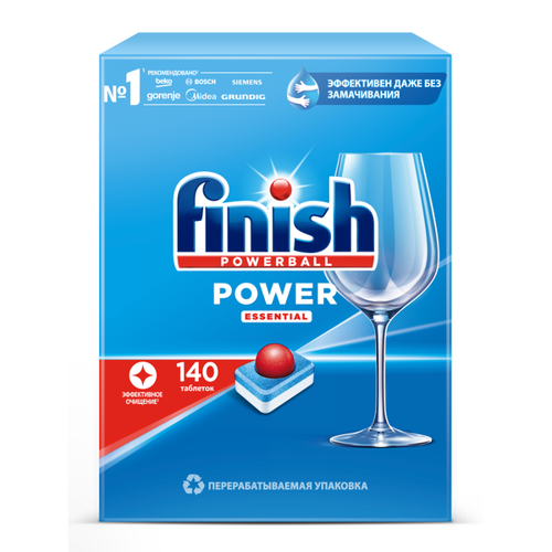 Купить Средство для ПММ Finish Power Essential  5045928. Характеристики, отзывы и цены в Донецке