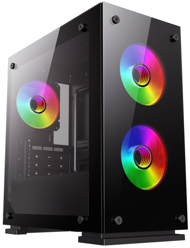 Купить Корпус GameMax M65 [MGF.6605-TA] черный  9934800. Характеристики, отзывы и цены в Донецке