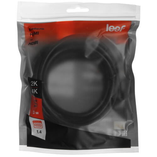 Купить Кабель  Leef HDMI - HDMI, 3 м  5626549. Характеристики, отзывы и цены в Донецке