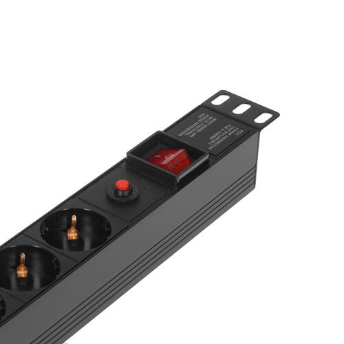 Купить Блок розеток ExeGate ServerPro PDU-19H605 Al-6S-C14-SW-O  5300741. Характеристики, отзывы и цены в Донецке