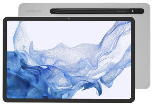 Купить 11" Планшет Samsung Galaxy Tab S8 5G 128 ГБ серебристый + стилус  4900390. Характеристики, отзывы и цены в Донецке