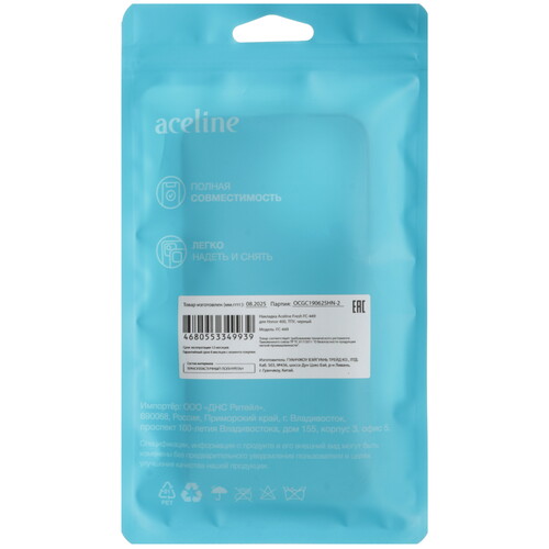 Купить Накладка  Aceline Fresh для HONOR 400 черный  9197494. Характеристики, отзывы и цены в Донецке