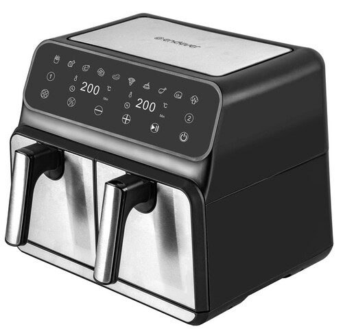 Купить Аэрогриль Endever AF-128 черный  9216759. Характеристики, отзывы и цены в Донецке