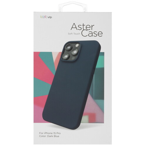 Купить Накладка  VLP Aster Case для Apple iPhone 15 Pro синий  5460357. Характеристики, отзывы и цены в Донецке