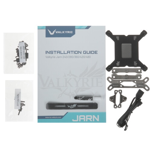 Купить Система охлаждения Valkyrie Jarn 280 черная  5487747. Характеристики, отзывы и цены в Донецке