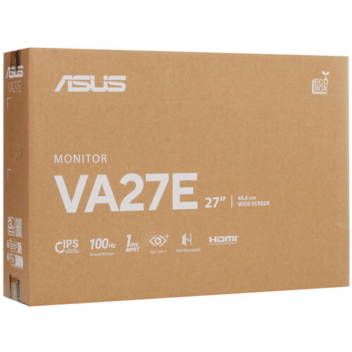 Купить 27" Монитор ASUS VA27EHF черный  5415724. Характеристики, отзывы и цены в Донецке