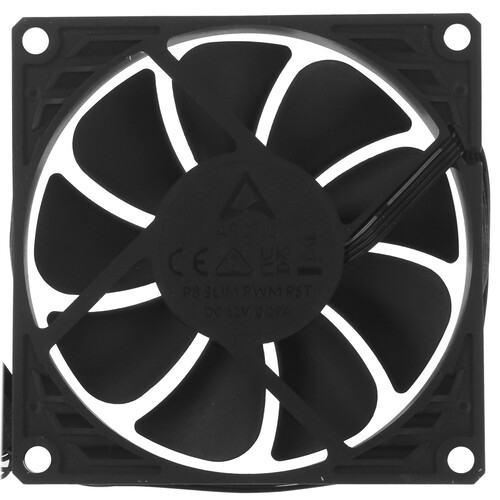 Купить Вентилятор ARCTIC P8 Slim PWM PST [ACFAN00295A] черный  9289964. Характеристики, отзывы и цены в Донецке