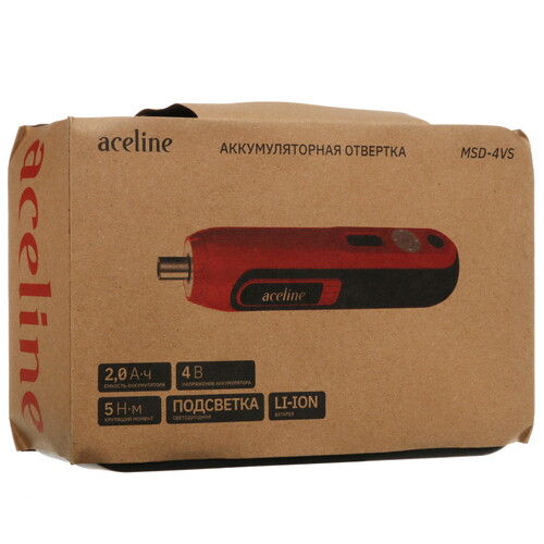 Купить Аккумуляторная отвертка Aceline MSD-4VS  9048689. Характеристики, отзывы и цены в Донецке