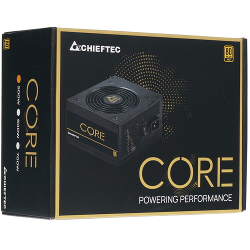 Купить Блок питания Chieftec CORE 500W  1605241. Характеристики, отзывы и цены в Донецке