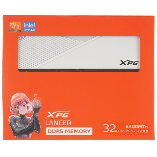 Купить Оперативная память ADATA XPG Lancer [AX5U6400C3232G-DCLAWH] 64 ГБ  5433712. Характеристики, отзывы и цены в Донецке