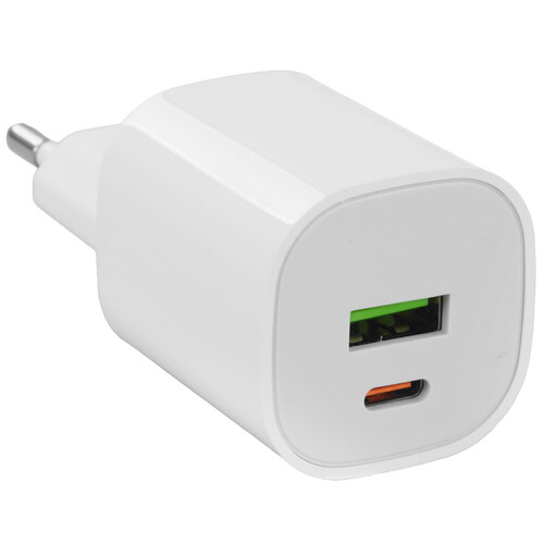Купить Сетевое зарядное устройство Borofone BA104A белый  5639698. Характеристики, отзывы и цены в Донецке