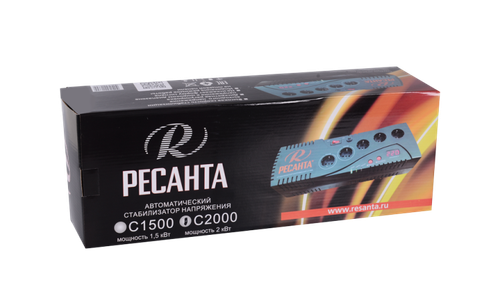 Купить Стабилизатор напряжения Ресанта С2000  7901332. Характеристики, отзывы и цены в Донецке