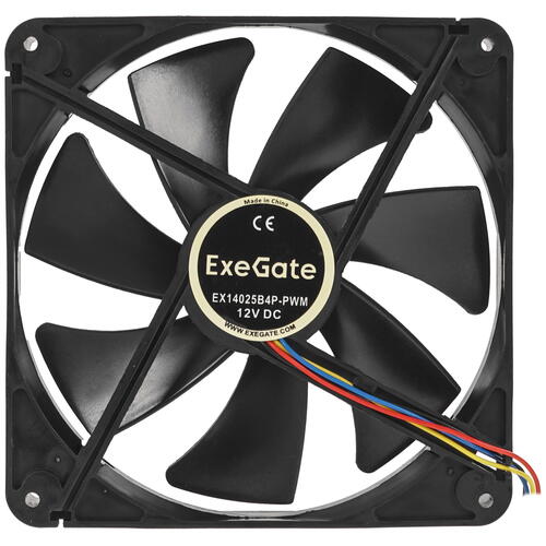 Купить Вентилятор ExeGate EX14025B4P-PWM [EX288929RUS]  5365746. Характеристики, отзывы и цены в Донецке