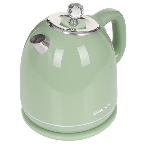 Купить Электрочайник Eurostek EEK-1843 зеленый  9242823. Характеристики, отзывы и цены в Донецке