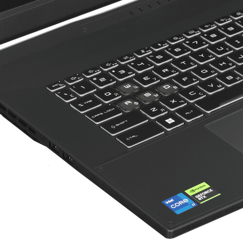 Купить 17.3" Ноутбук MSI Katana 17 HX B14WGK-053XRU черный  5629067. Характеристики, отзывы и цены в Донецке
