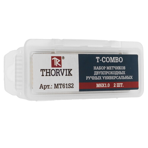 Купить Набор метчиков Thorvik MT61S2  9103347. Характеристики, отзывы и цены в Донецке