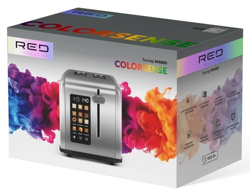 Купить Тостер RED SOLUTION COLORSENSE M460D серебристый  9240900. Характеристики, отзывы и цены в Донецке