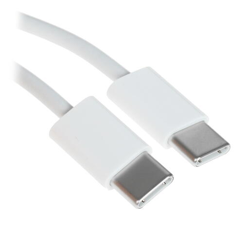 Купить Кабель круглый Apple USB Type-C - USB Type-C белый 1 м  1336815. Характеристики, отзывы и цены в Донецке