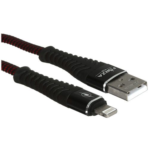 Купить Кабель круглый FORZA Lightning 8-pin - USB 2.0 Type-A красный 1 м  5482341. Характеристики, отзывы и цены в Донецке