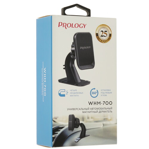 Купить Держатель автомобильный Prology WHM-700 черный  5347881. Характеристики, отзывы и цены в Донецке