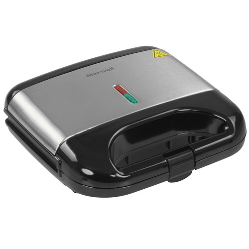 Купить Сэндвичница Maxwell MW-1553 800Вт черный  5607151. Характеристики, отзывы и цены в Донецке