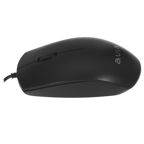 Купить Мышь проводная AULA AM100 [80002916] черный  9045125. Характеристики, отзывы и цены в Донецке