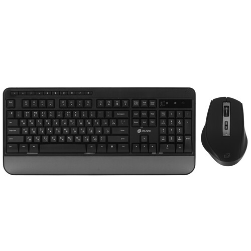 Купить Клавиатура+мышь беспроводная   Oklick S290W черный  5622617. Характеристики, отзывы и цены в Донецке