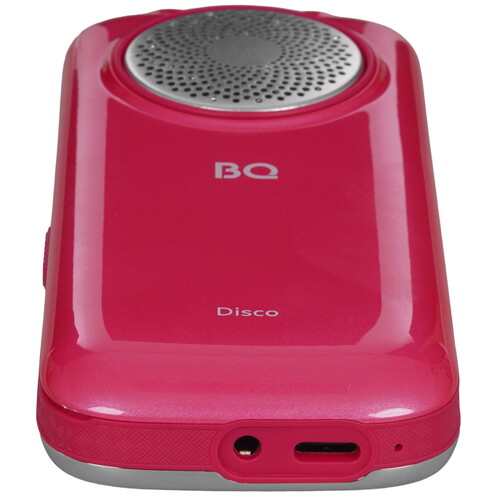 Купить Сотовый телефон BQ 2005 Disco розовый/серебристый  9111947. Характеристики, отзывы и цены в Донецке