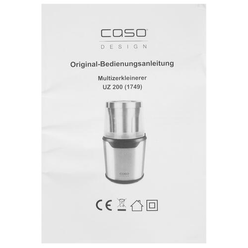 Купить Измельчитель  CASO UZ 200 серебристый  8195796. Характеристики, отзывы и цены в Донецке