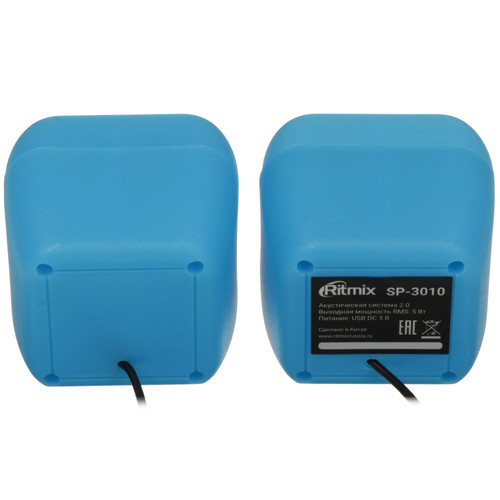 Купить Колонки Ritmix SP-3010 синий  9316021. Характеристики, отзывы и цены в Донецке