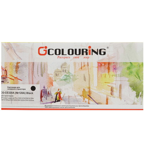 Купить Картридж лазерный Colouring CG-CE320A черный  1377665. Характеристики, отзывы и цены в Донецке
