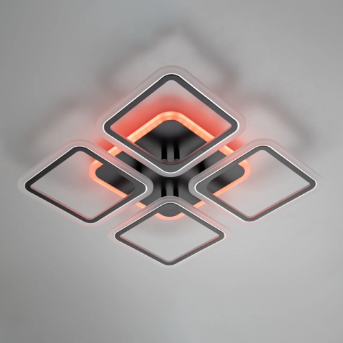 Купить Люстра Citilux Марсель Смарт CL232A145E RGB белый, коричневый  5499119. Характеристики, отзывы и цены в Донецке