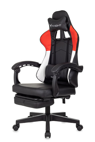 Купить Кресло игровое KNIGHT ICON-F/BR-PU черный  5472711. Характеристики, отзывы и цены в Донецке