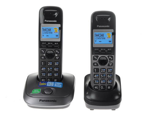 Купить Телефон беспроводной (DECT) Panasonic KX-TG2512RU1  0122491. Характеристики, отзывы и цены в Донецке