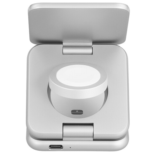 Купить Беспроводное зарядное устройство Magssory Fold Pro серебристый  9269684. Характеристики, отзывы и цены в Донецке