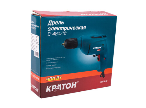 Купить Дрель  Кратон D-400/10 HOBBY  9154058. Характеристики, отзывы и цены в Донецке