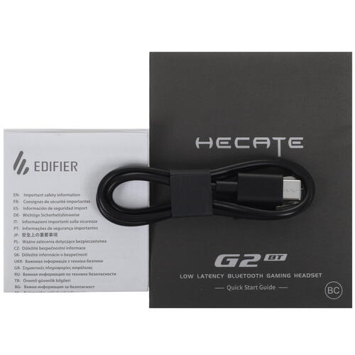 Купить Беспроводные наушники Edifier G2BT черный 2023  5095754. Характеристики, отзывы и цены в Донецке