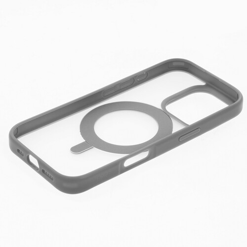 Купить Накладка  uBear Clip 360 Mag Case для Apple iPhone 16 Pro серый/прозрачный  5474381. Характеристики, отзывы и цены в Донецке