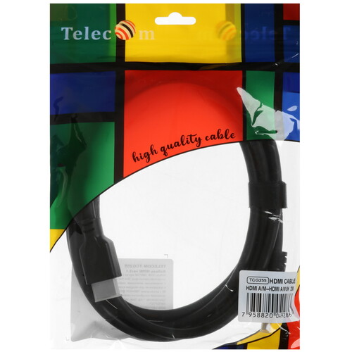 Купить Кабель  Telecom HDMI - HDMI, 2 м  5471392. Характеристики, отзывы и цены в Донецке