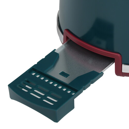 Купить Тостер Kitfort КТ-9801 бирюзовый  9259065. Характеристики, отзывы и цены в Донецке