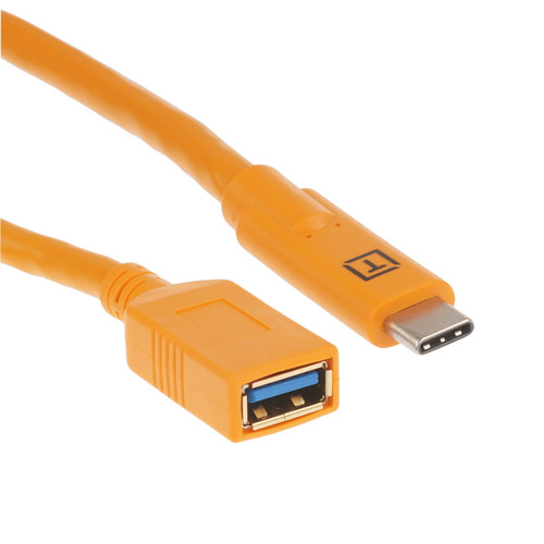 Купить Кабель Tether Tools USB Type-C - USB Type-A оранжевый  5605746. Характеристики, отзывы и цены в Донецке