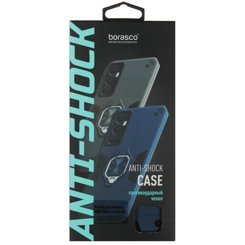 Купить Накладка  BoraSCO Anti-Shok Case для Samsung Galaxy A06 синий  5601785. Характеристики, отзывы и цены в Донецке