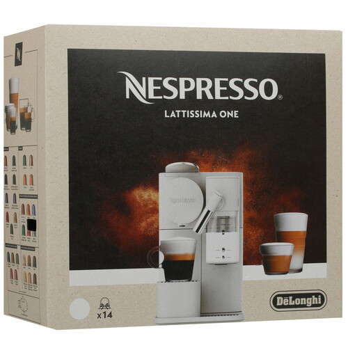 Купить Кофемашина капсульная Delonghi -NESPRESSO EN510.W  5344663. Характеристики, отзывы и цены в Донецке