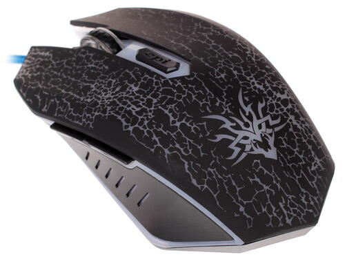 Купить Мышь проводная QUMO Dragon War BlackOut  1070946. Характеристики, отзывы и цены в Донецке