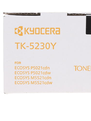Купить Картридж лазерный Kyocera TK-5230Y желтый, с чипом  1109841. Характеристики, отзывы и цены в Донецке